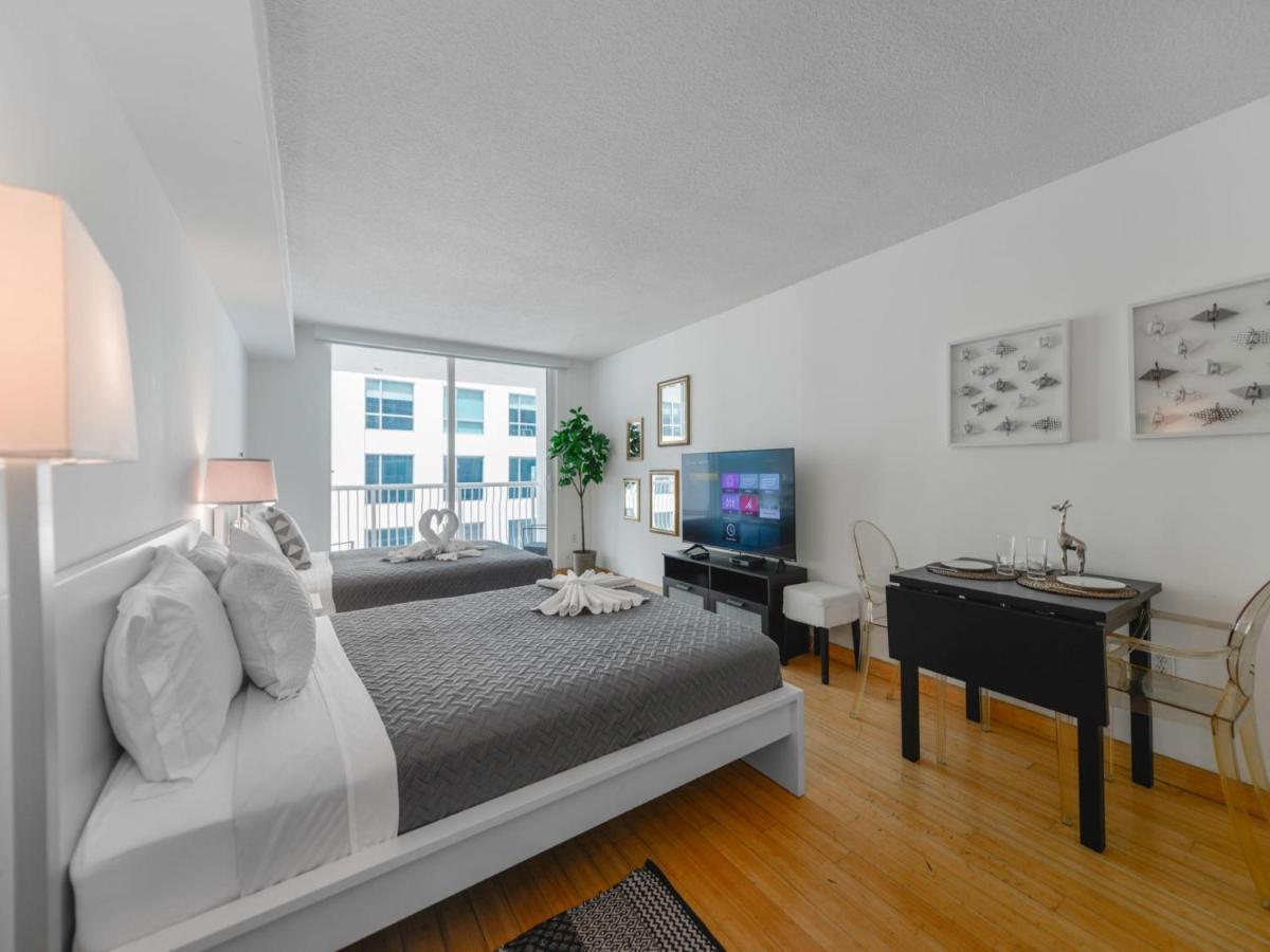 Cozy And Bohemian Studio In Brickell Маями Екстериор снимка